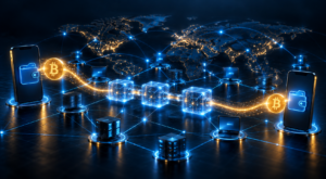How Bitcoin Works: wallet, transaction creation, broadcasting, validation, block creation, linking